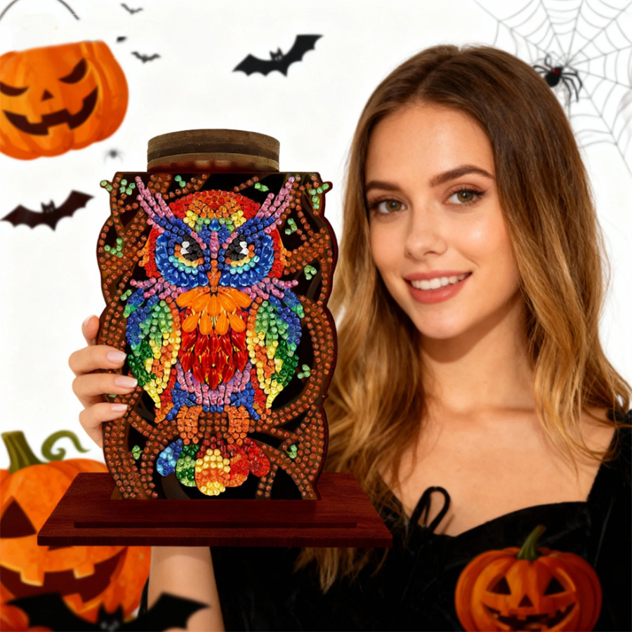 Candle Supplies Europe - Tempat lilin berbentuk burung hantu, hadiah