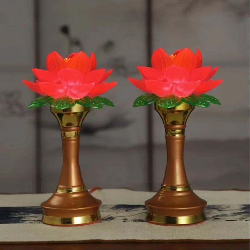 Candle Supplies Europe - Lilin Simulasi Berwarna-warni, Perlengkapan Penyembuhan Guanyin