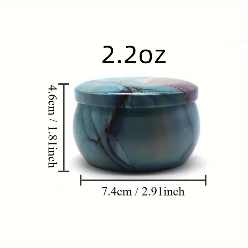 Kaleng lilin logam 12/24 buah  - Candle Making Supplies Jars ulasan dan harga
