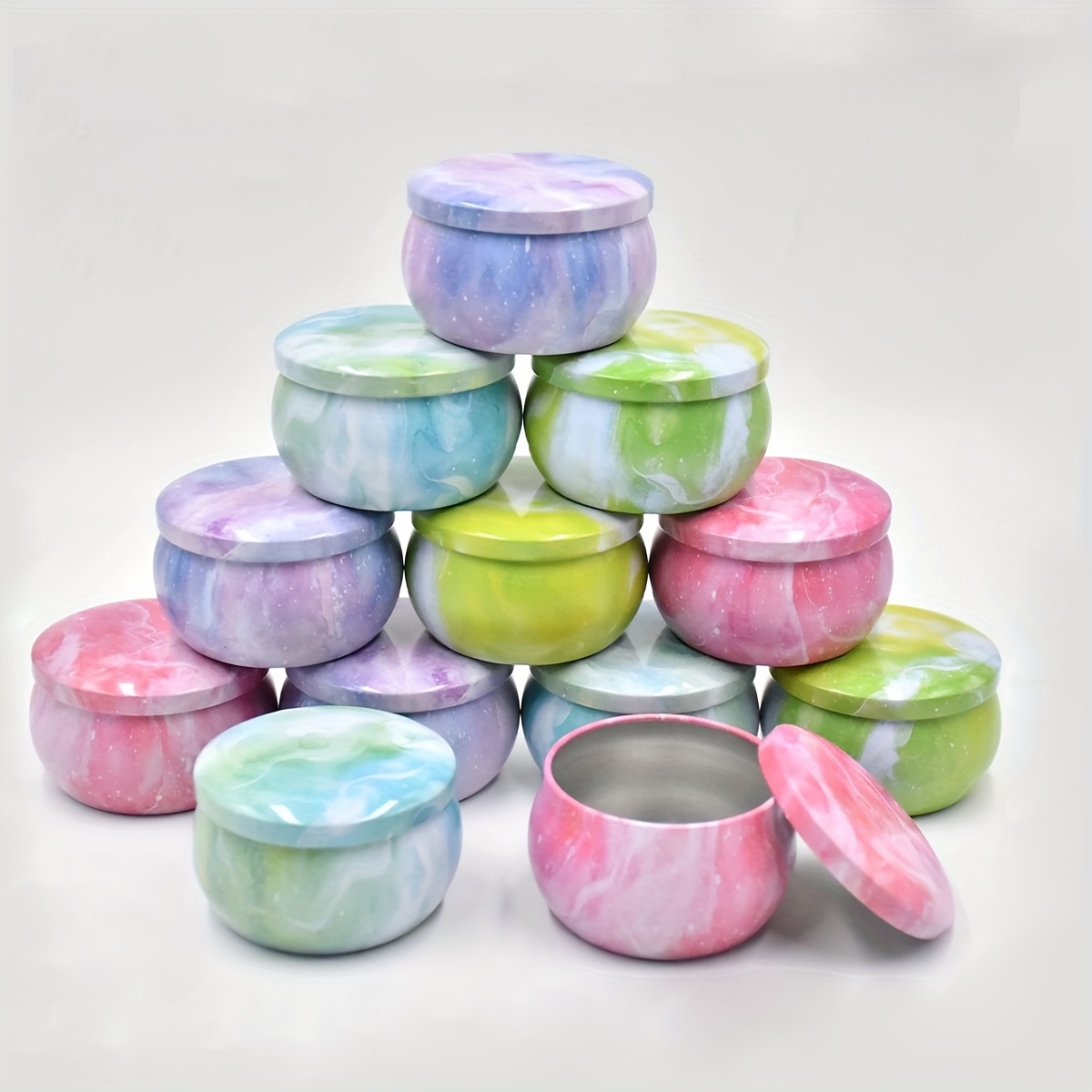 Stoples lilin logam bermotif l - Candle Making Supplies Jars ulasan dan harga