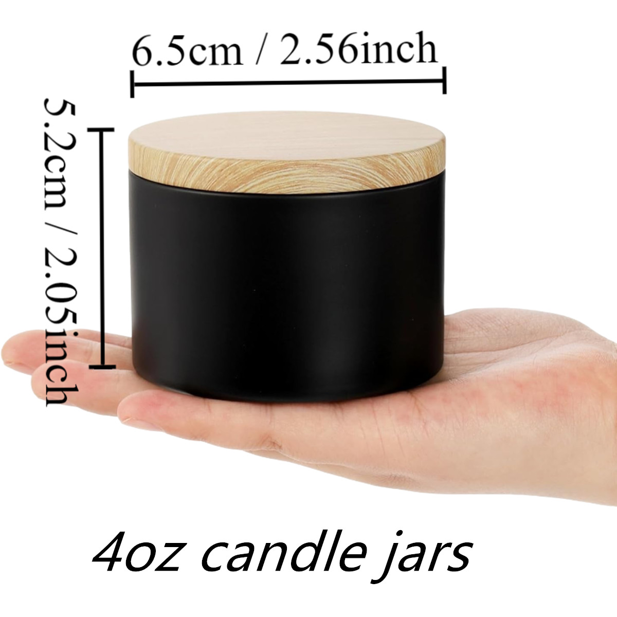 12 buah 4oz kaleng lilin denga - Candle Making Supplies Jars ulasan dan harga