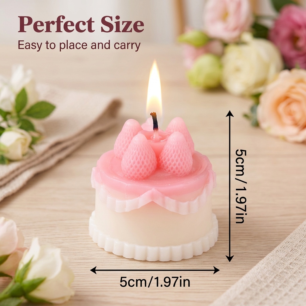 1Pc Lilin Aromaterapi Bentuk K - Candle Souvenir ulasan dan harga