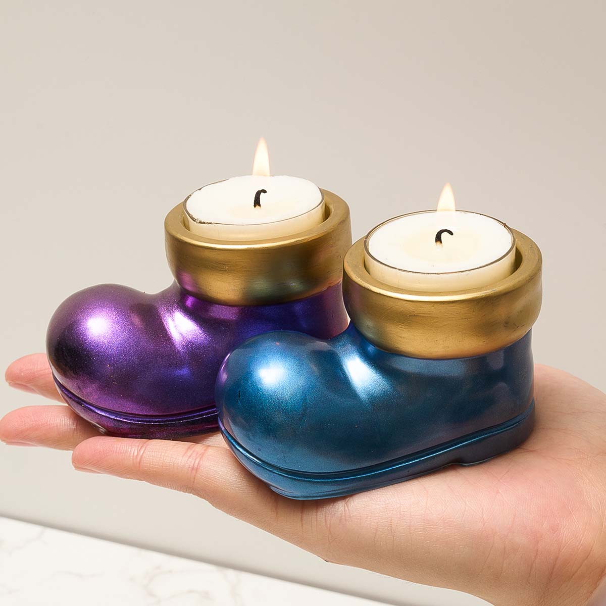 Sepatu Bot Natal Tempat Lilin  - Candle Souvenir ulasan dan harga